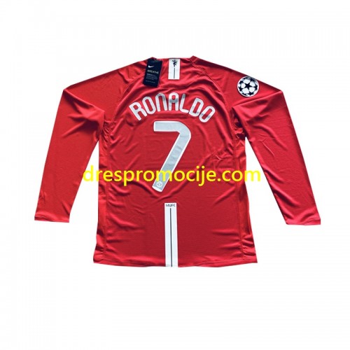 Manchester United Cristiano Ronaldo 7 Champion League 2007 Dres Retro Domaći Dugim Rukavima Manchester United Cristiano Ronaldo 7 Champion League 2007 Dres Retro Domaći Dugim Rukavima
